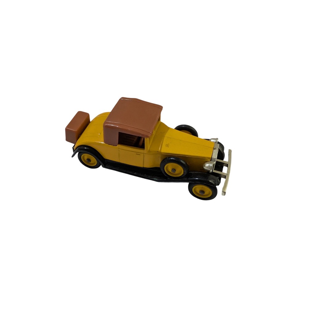 Lledo Days Gone Vintage Diecast Model Car Yellow Brown Coupe Made in England